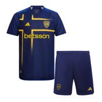 Dětský fotbalový dres Boca Juniors 2024-25 Třetí Krátký Rukáv (+ trenýrky)